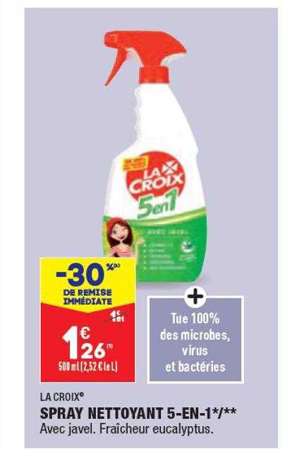 Spray Nettoyant 5-en-1 La Croix