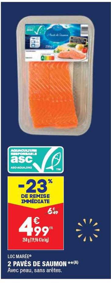 2 Pavés De Saumon Loc Marée