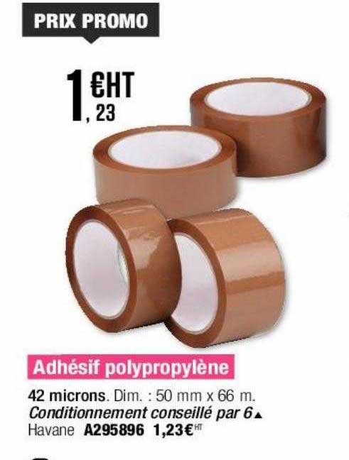Adhésif Polypropylène