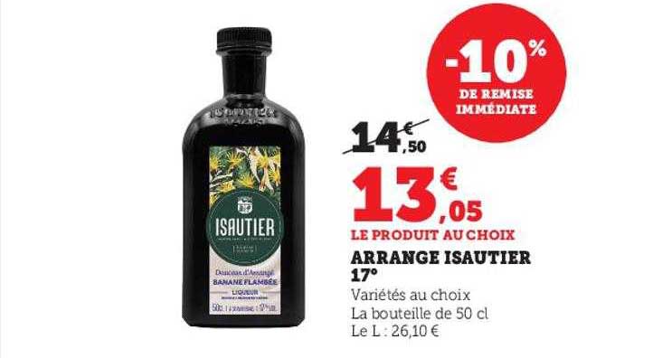 arrangé isautier 17°