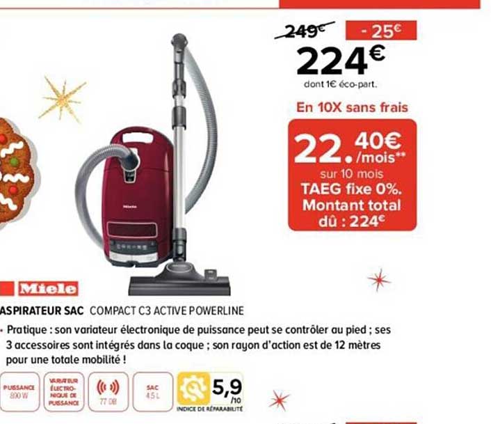 Aspirateur Sac Miele