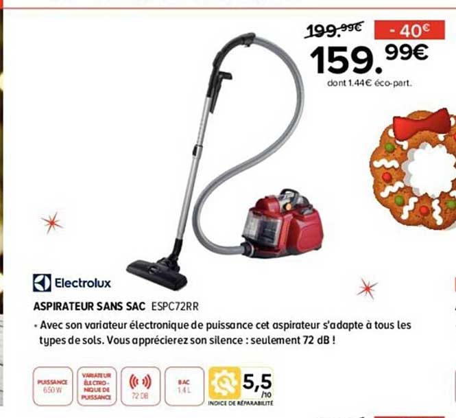 Aspirateur Sans Sac Electrolux