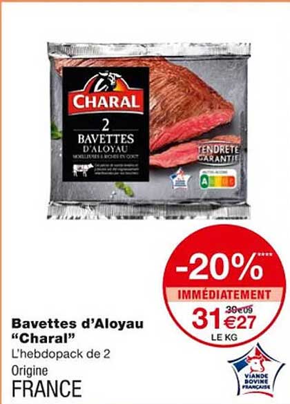 Bavettes D'aloyau "charal"