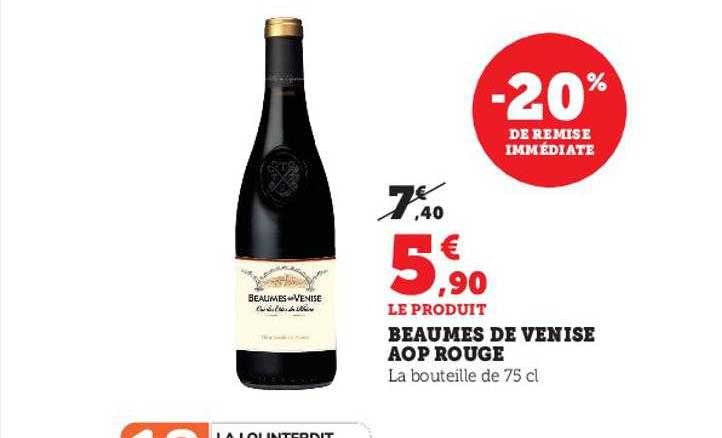 beaumes de venise aop rouge