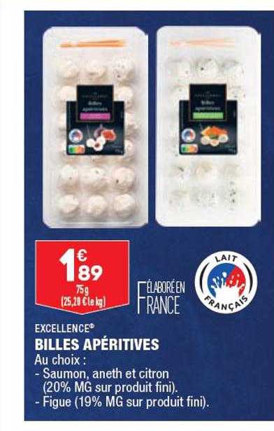 Billes Apéritives Excellence