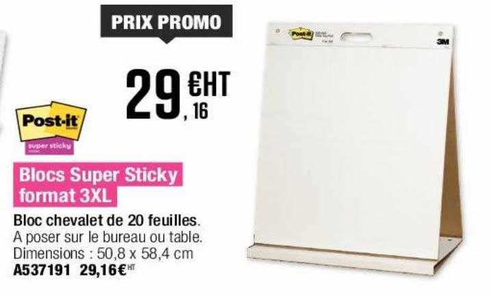 blocs super sticky format 3xl post-it