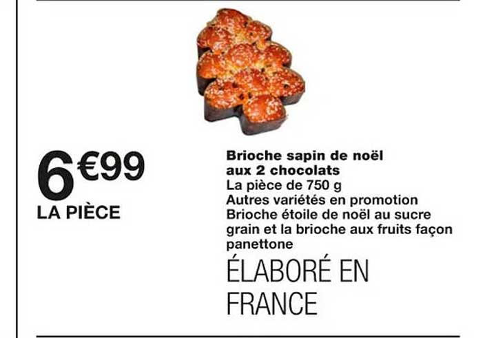 Brioche Sapin De Noël Aux 2 Chocolats