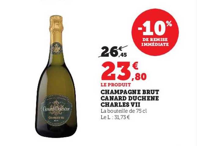 champagne brut canard Duchêne charles VII