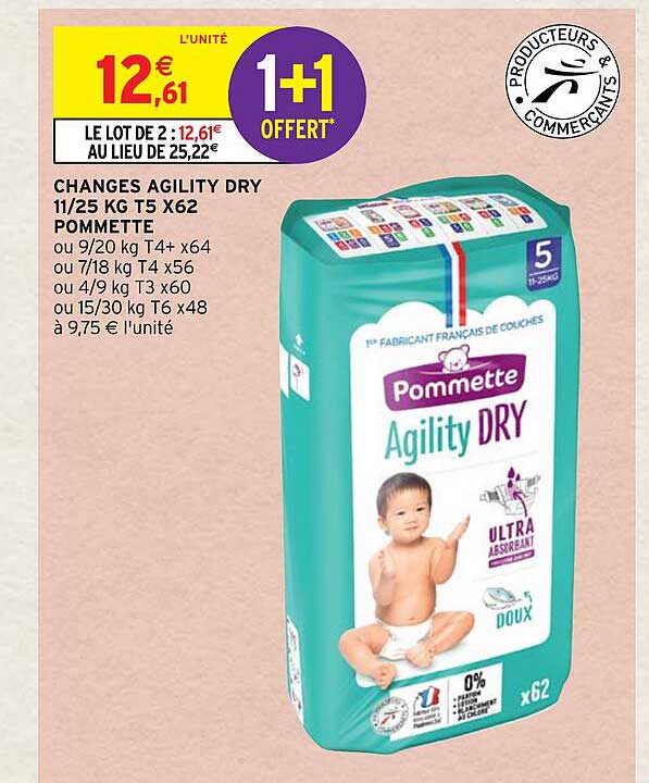 changes agility dry 11-25 kg t5 x62 pommette