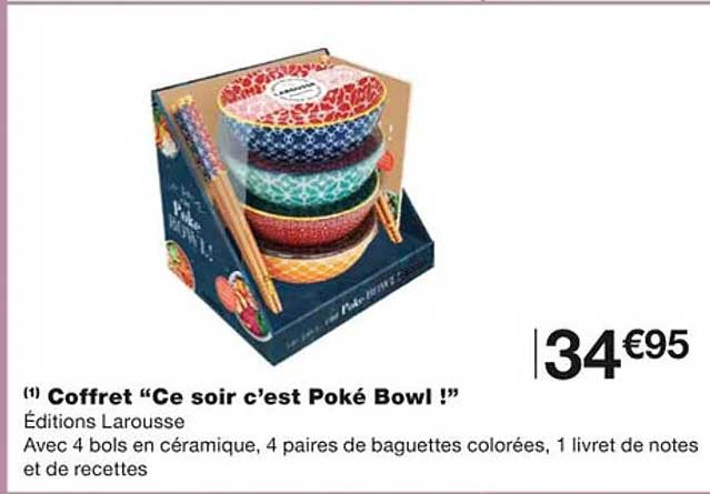 coffret "ce soir c'est poké bowl!"