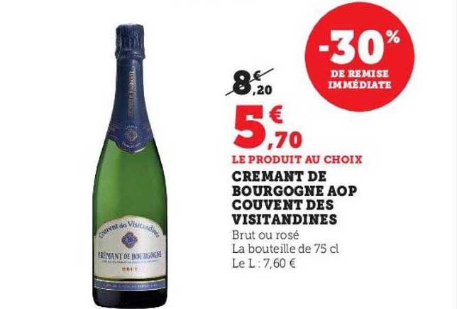 Crémant De Bourgogne Aop Couvent Des Visitandines