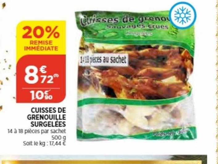 Cuisses De Grenouilles Surgelées