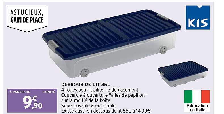 Dessous De Lit 35l Kis