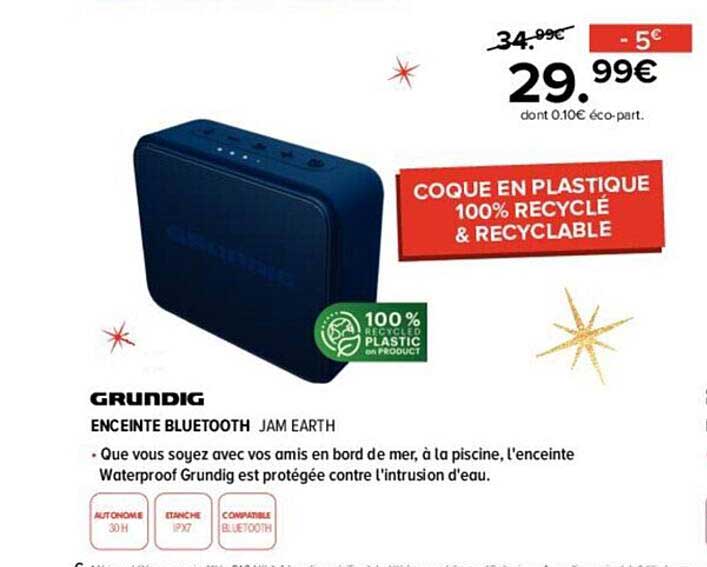 Enceinte Bluetooth Grundig