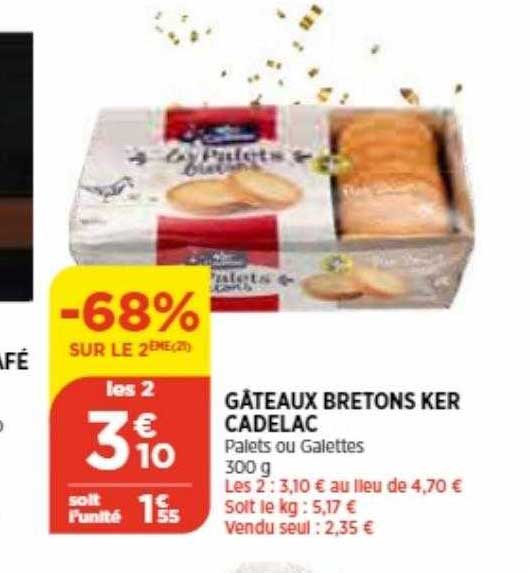 gâteaux bretons ker cadelac