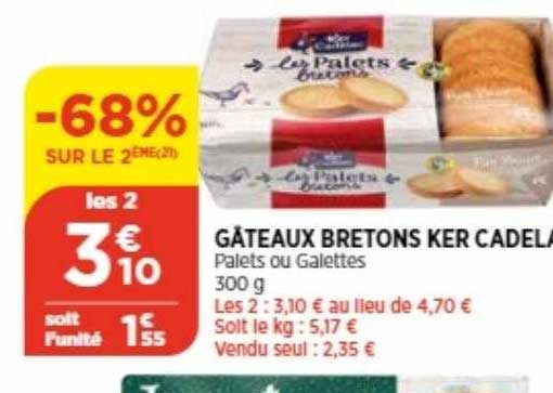 gâteaux bretons ker cadelac