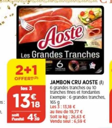 Jambon Cru Aoste