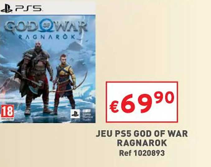 jeu ps5 god of war ragnarok
