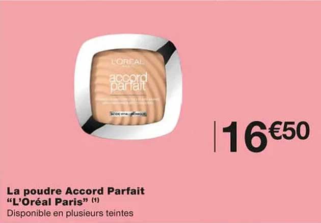 la poudre accord parfait "l'oréal paris"