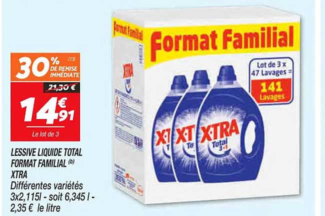 lessive liquide total format familial xtra