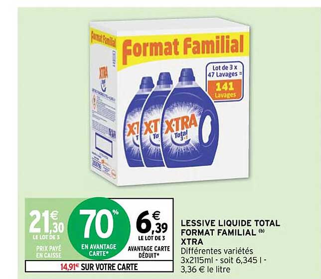lessive liquide total format familial xtra