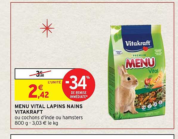 menu vital lapins nains vitakraft