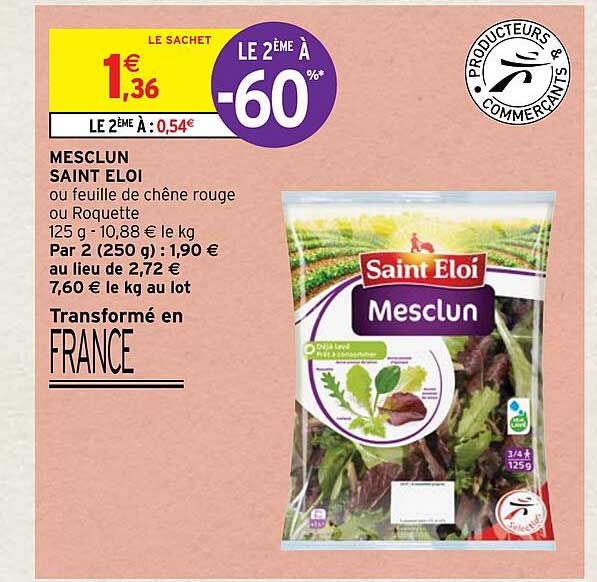 mesclun saint éloi