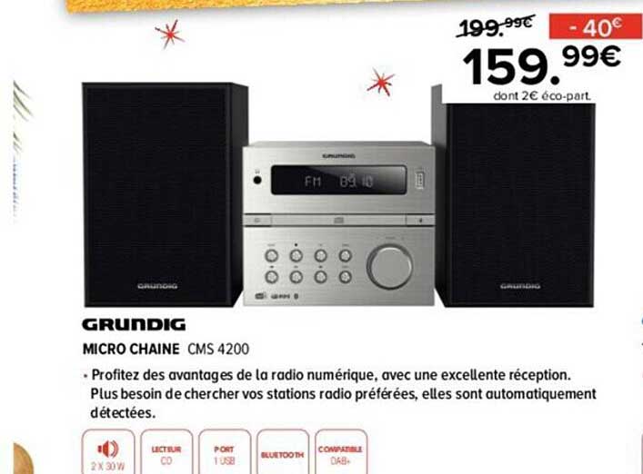 Micro Chaîne Grundig