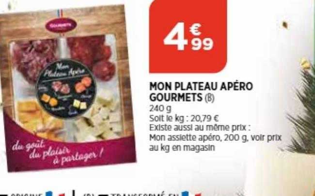 mon plateau apéro gourmets