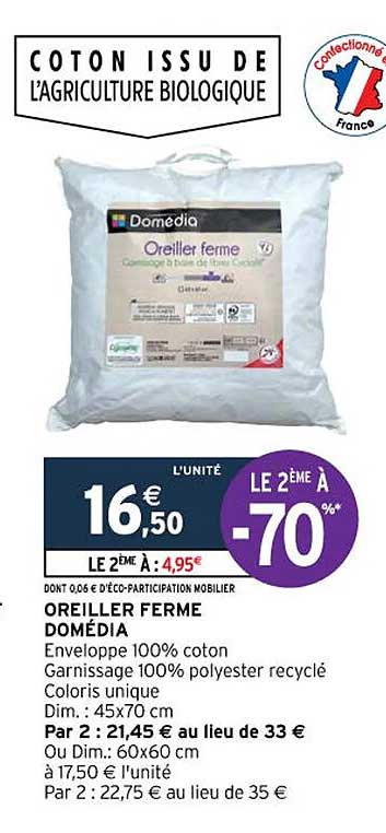 Oreiller Ferme Domédia