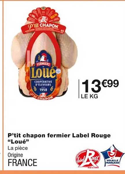 p'tit chapon fermier label rouge "loué"