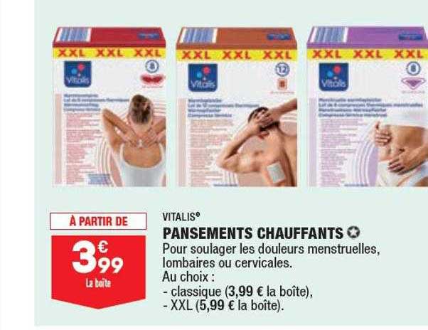 Pansements Chauffants Vitalis