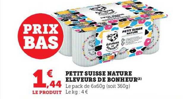 petit suisse nature éleveurs de bonheur