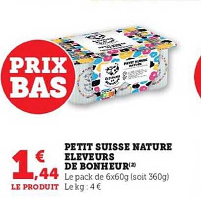 petit suisse nature éleveurs de bonheur