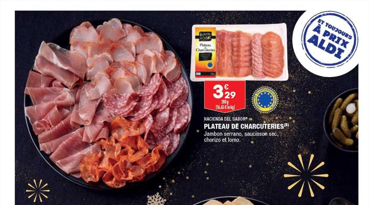 plateau de charcuteries hacienda del sabor