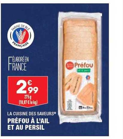 Préfou à L'ail Et Au Persil La Cuisine Des Saveurs