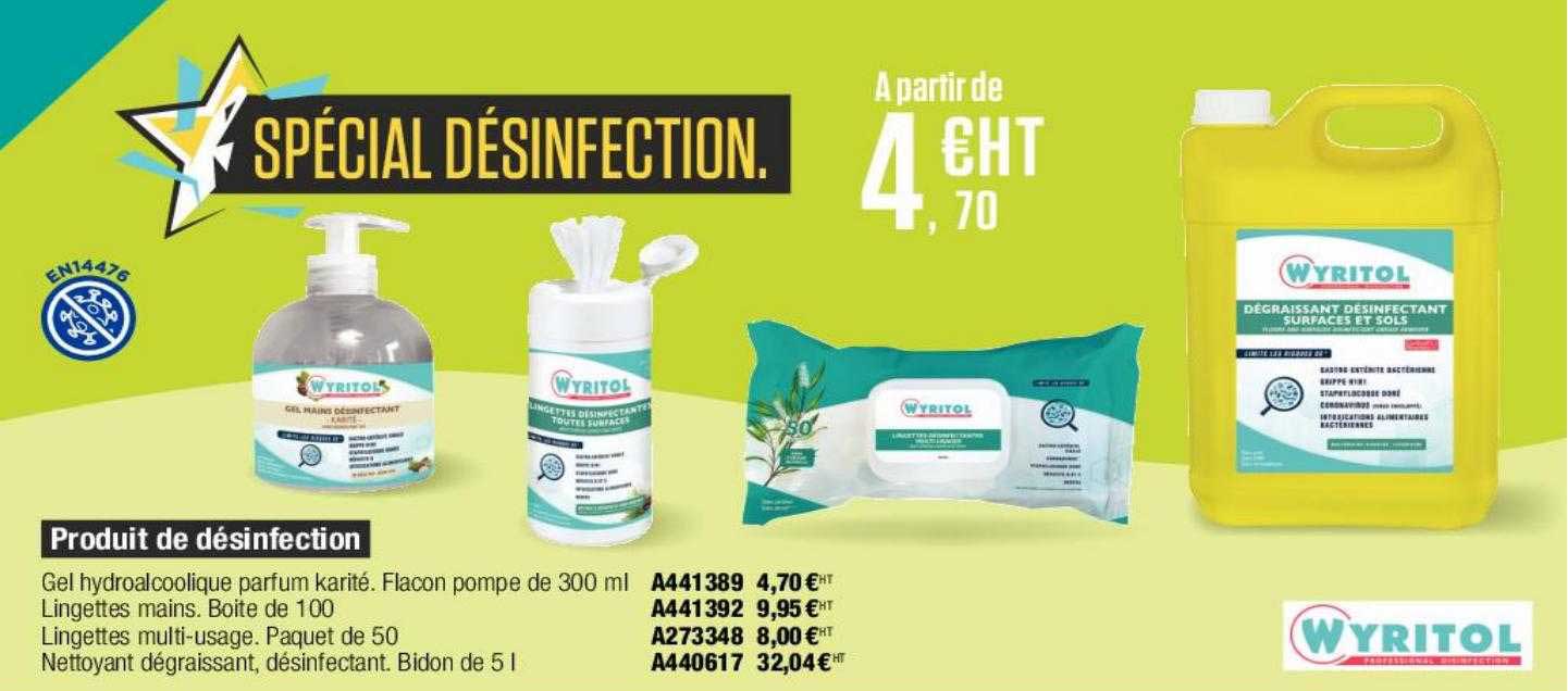 produit de désinfection wyritol