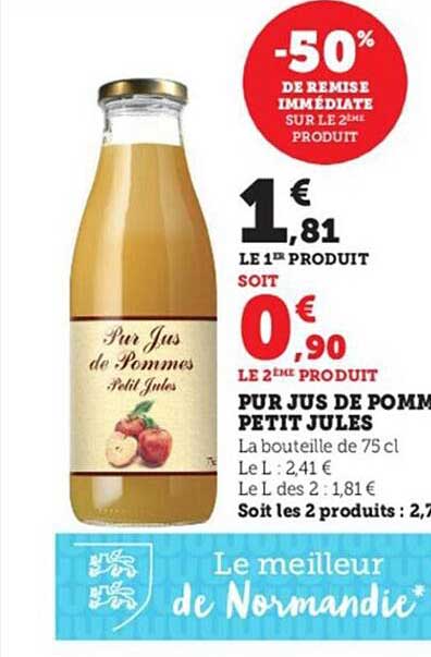 pus jus de pomme petit jules