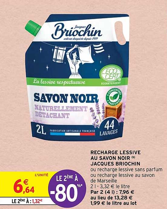 recharge lessive au savon noir jacques briochin
