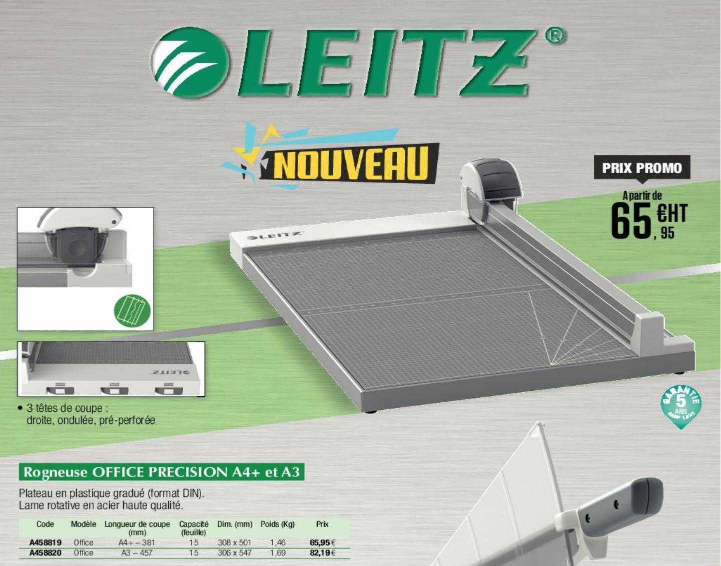 rogneuse office précision a4+ et a3