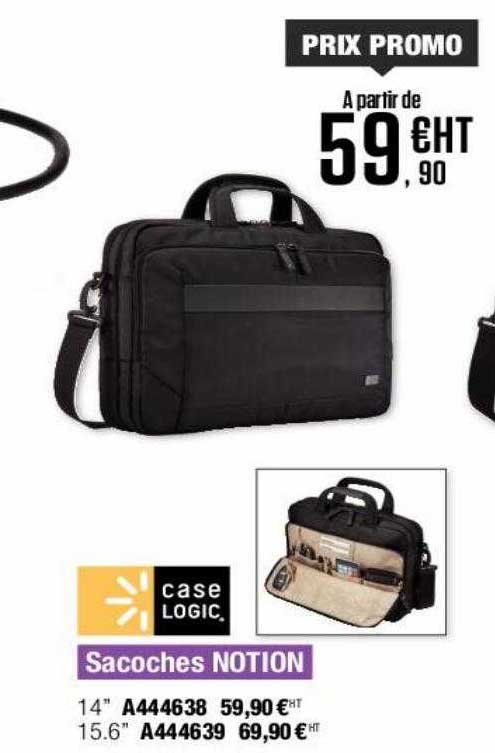 sacoches notion case logic