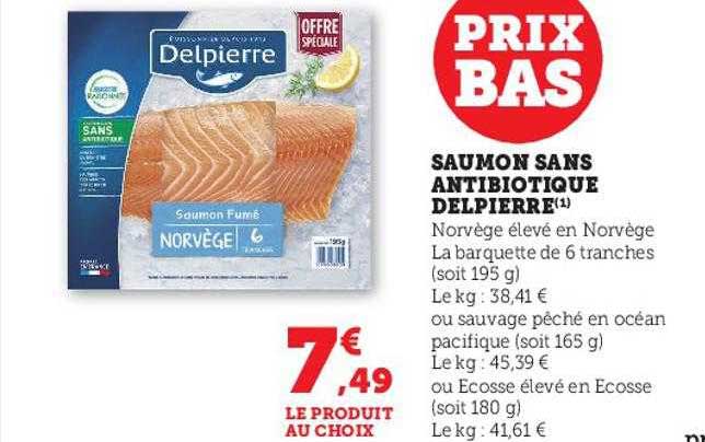 saumon sans antibiotique delpierre