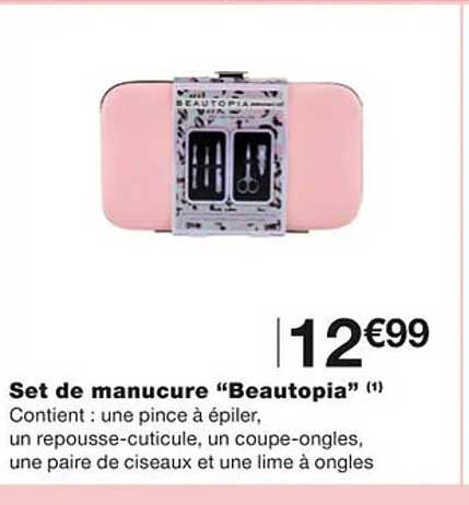 set de manucure "beautopia"