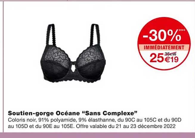 Soutien-gorge Océane "sans Complexe"