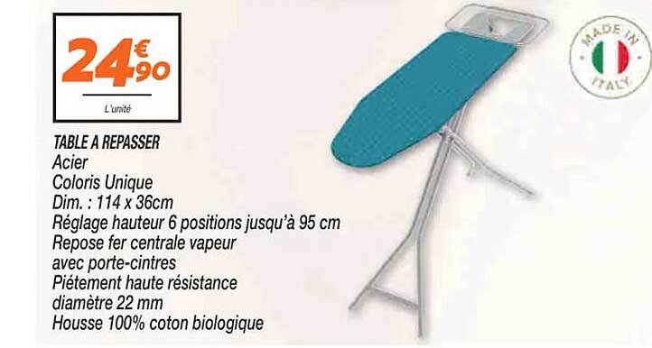 table à repasser