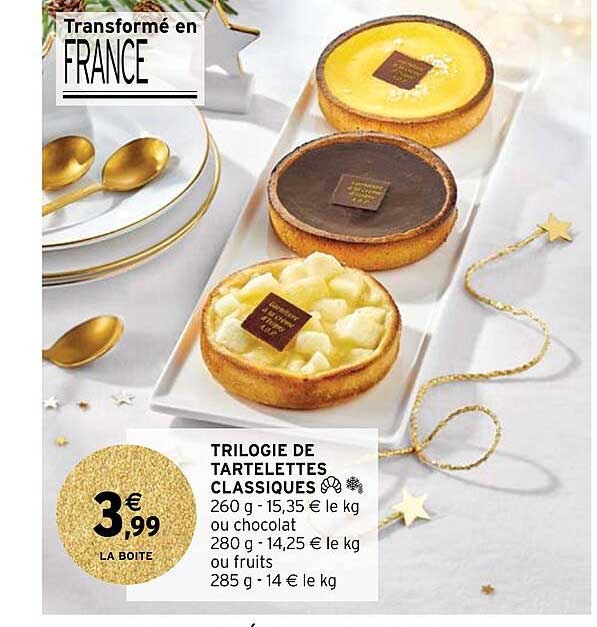 Trilogie De Tartelettes Classiques