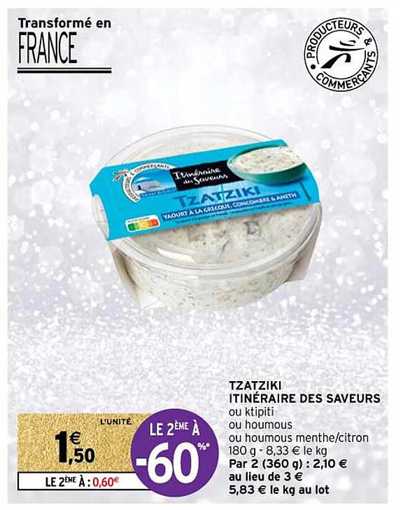 Tzatziki Itinéraire Des Saveurs