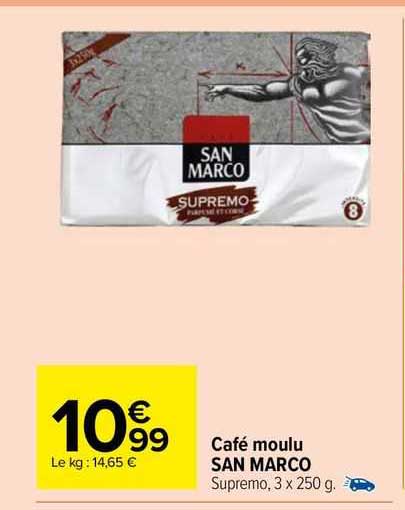 café moulu san marco