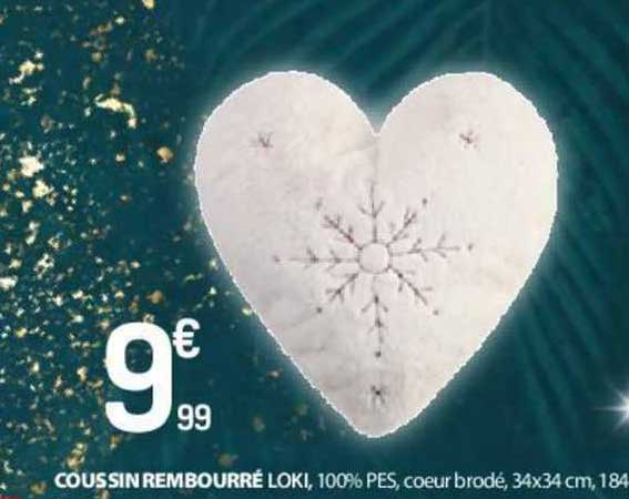 coussin rembourré loki