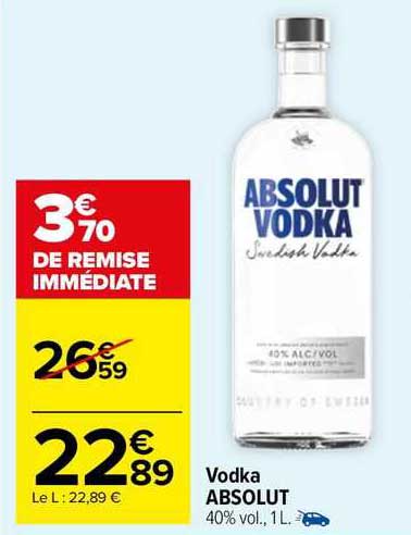 Vodka Absolut